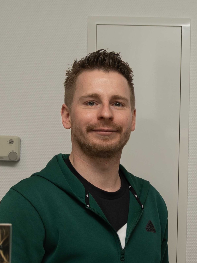 Denis Folkerts, Physiotherapeut und Inhaber der Physiotherapie am Kurpark